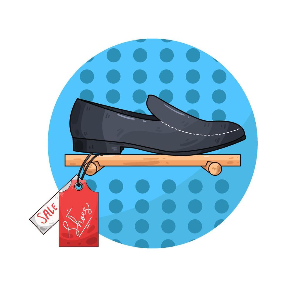 Illustration of shoes vector