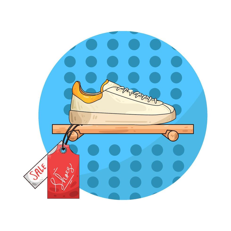 Illustration of shoes vector