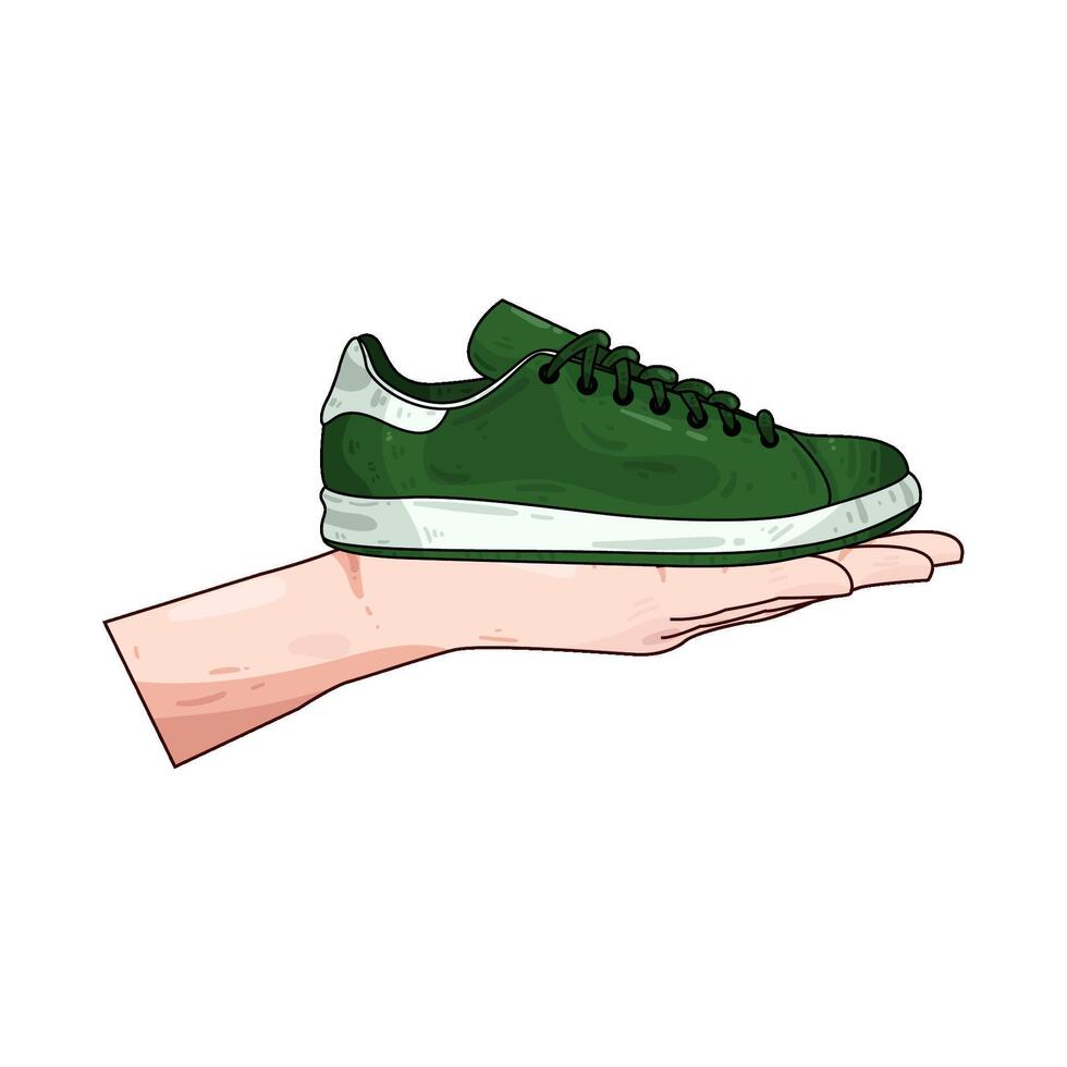 Illustration of shoes vector