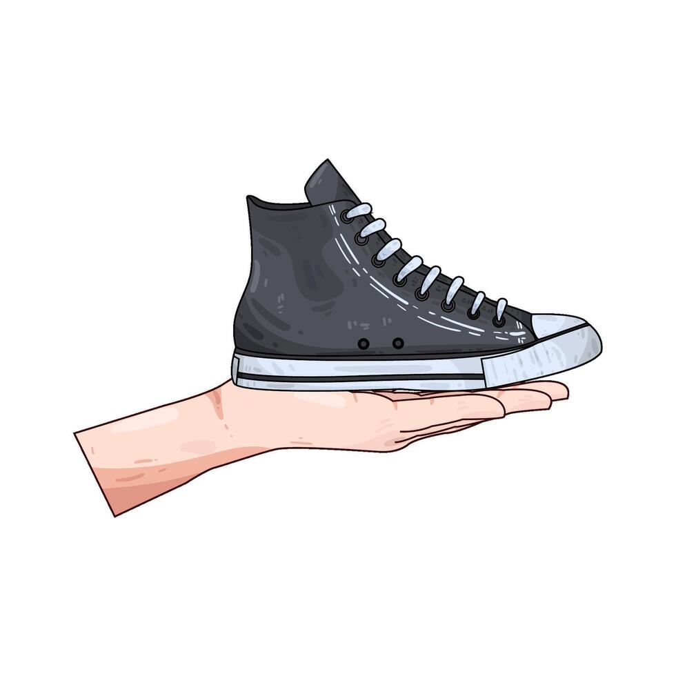 Illustration of shoes vector