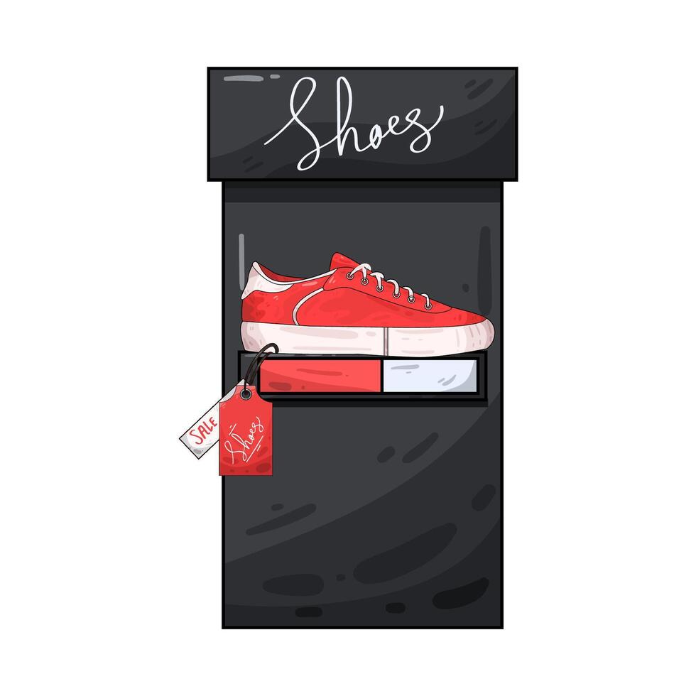 Illustration of shoes vector