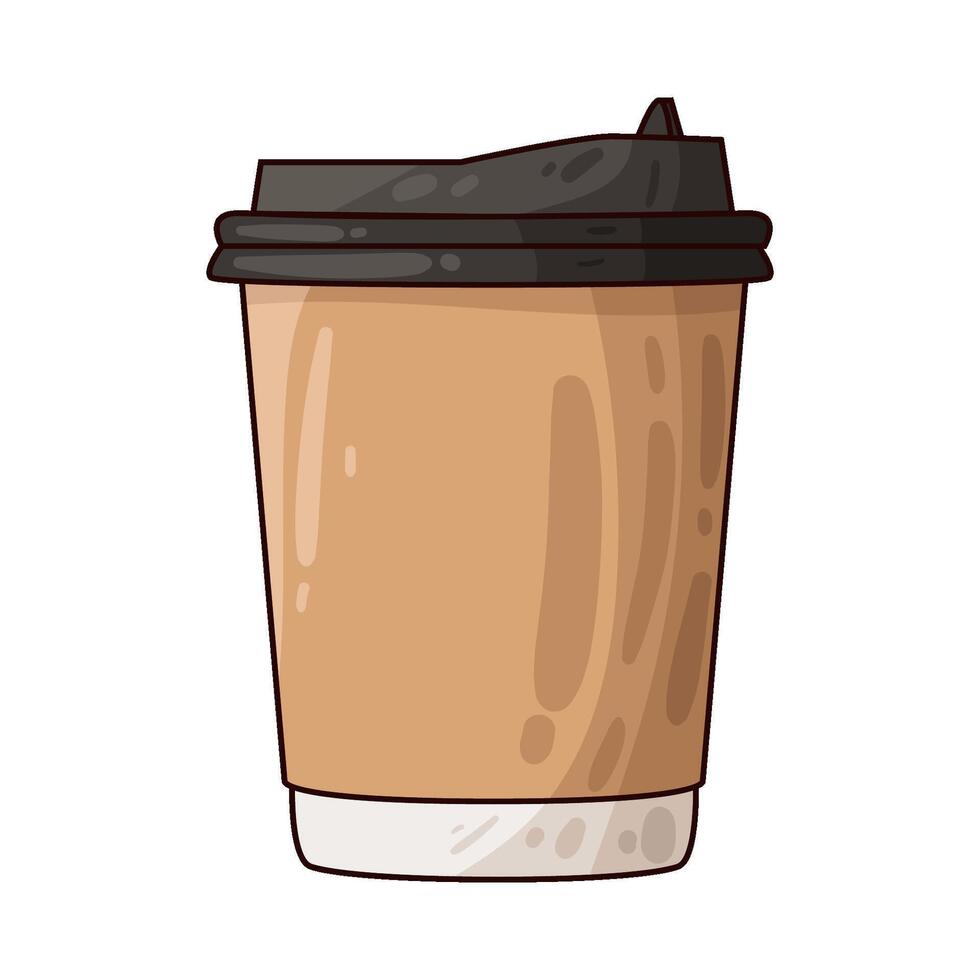 Illustration of coffee cup vector