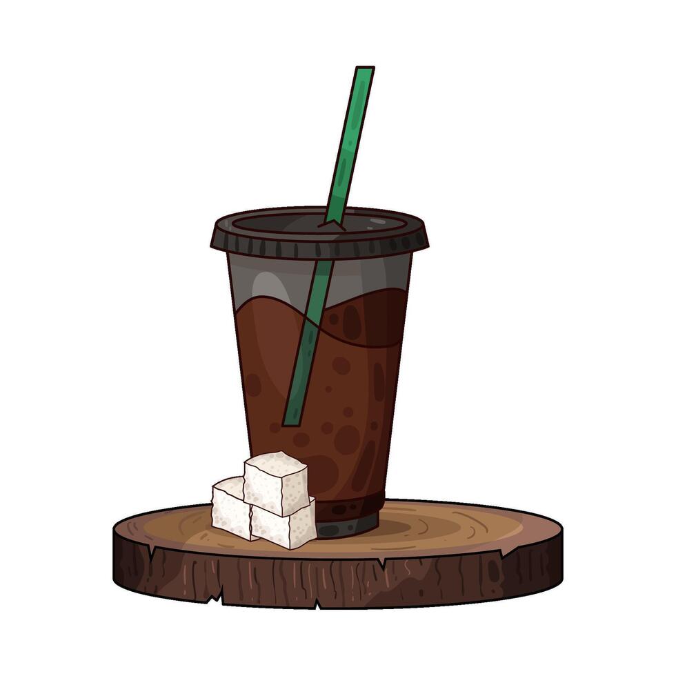 Illustration of coffee cup vector