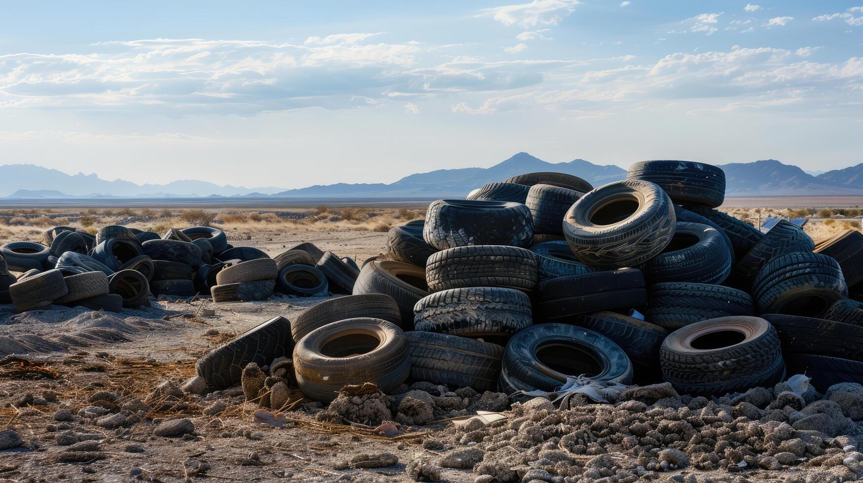 Wasteland Tires The Environmental Impact of Reckless Dumping photo
