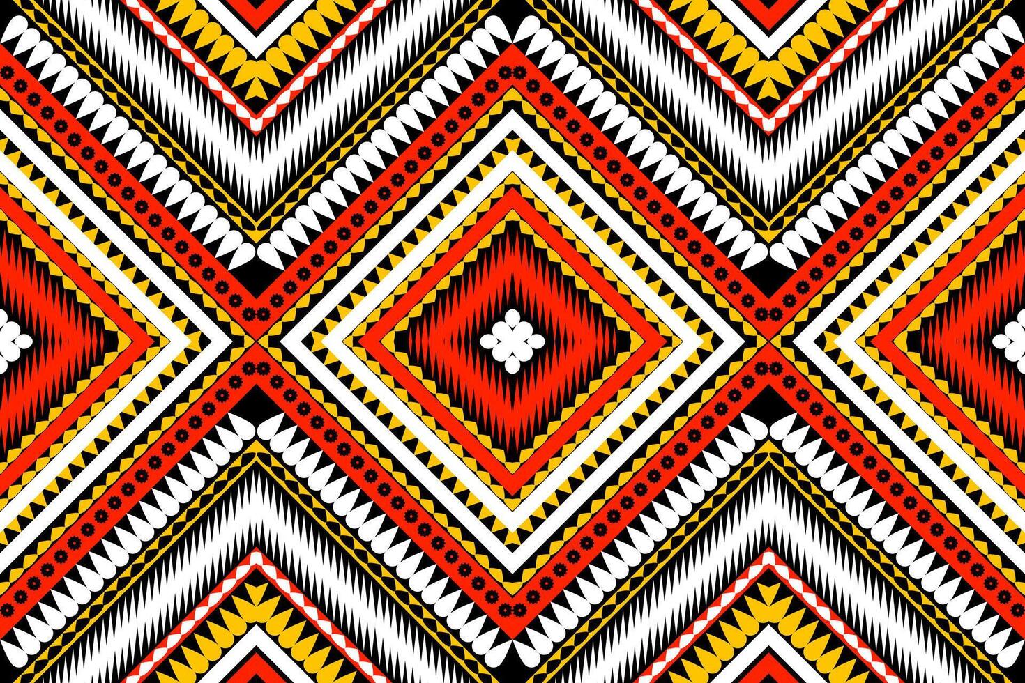 ethnic design pattern sarong pattern geometric design geometric pattern embroidery black yellow white pink Textile prints fabric patterns pillows carpet curtains blankets bed sheets wallpapers surface vector
