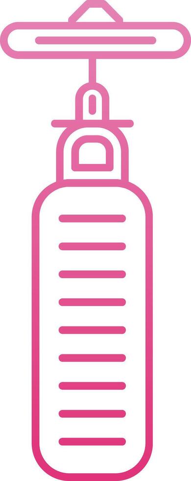 Rotary Tool Line Gradient Icon vector