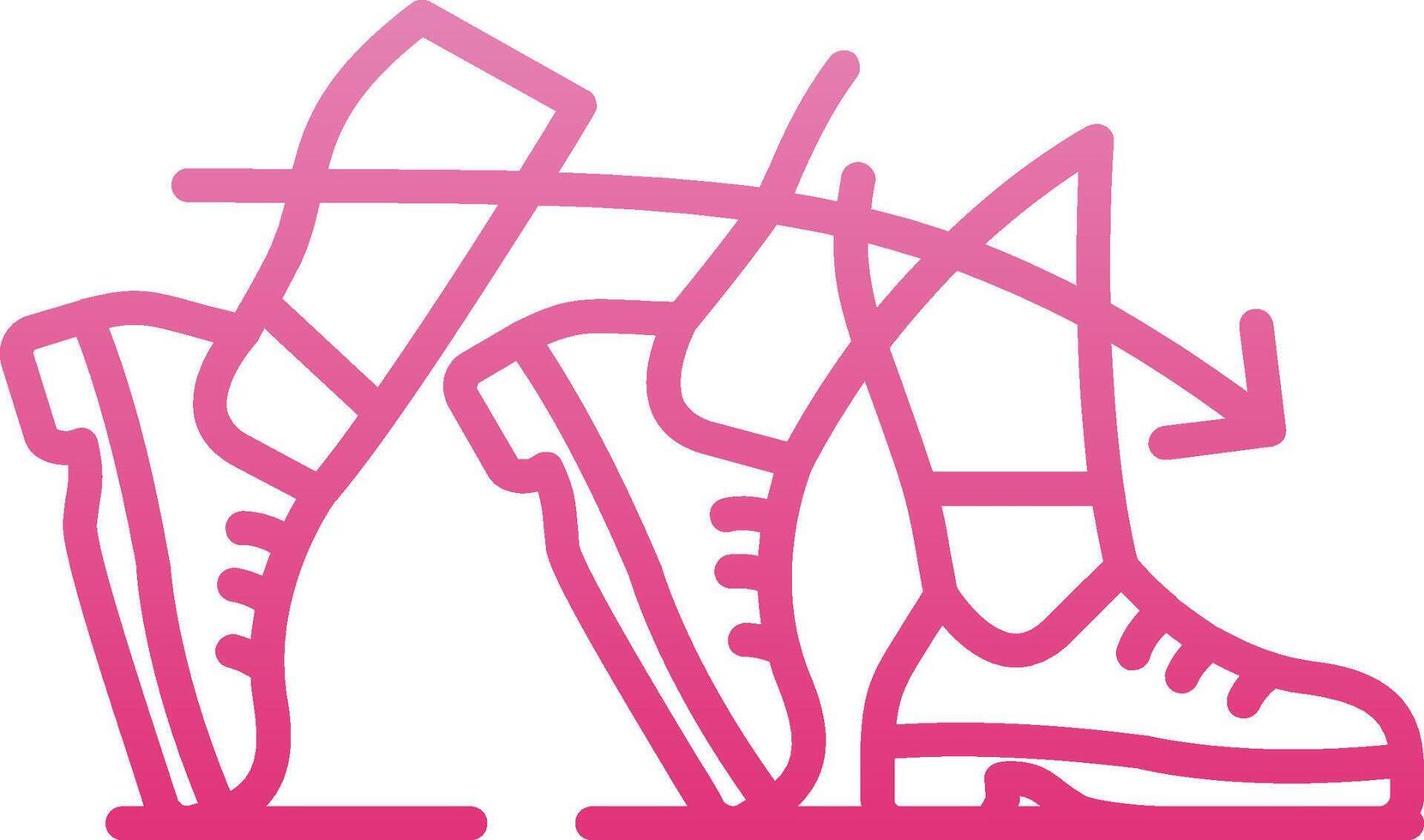 Chug Line Gradient Icon vector