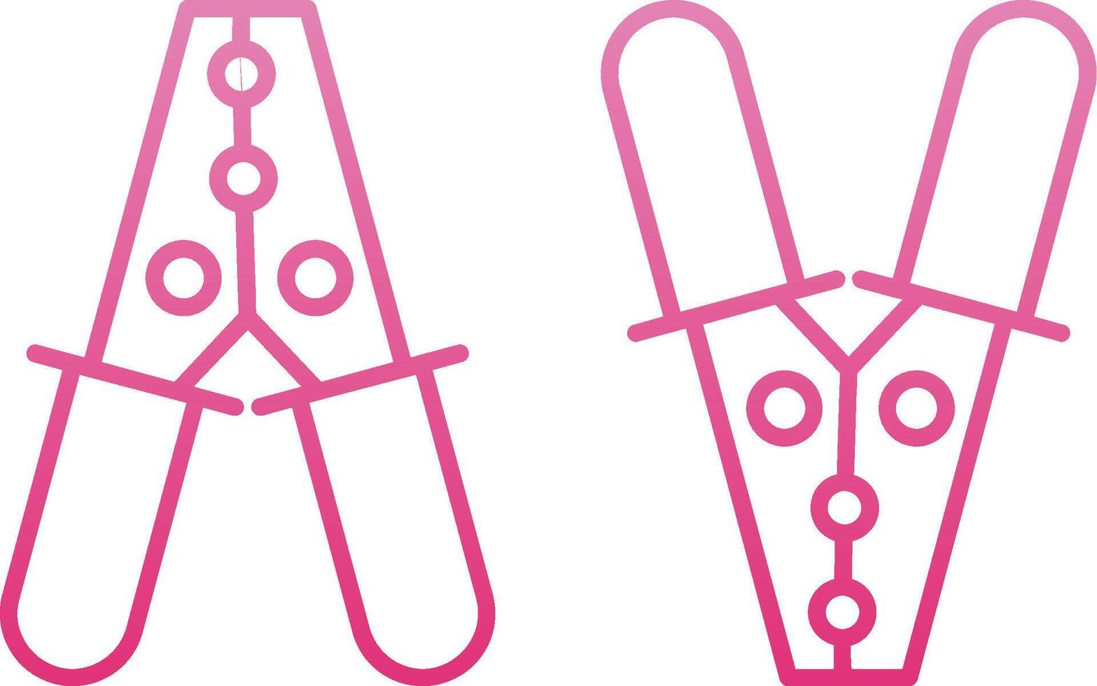 Jumper Line Gradient Icon vector