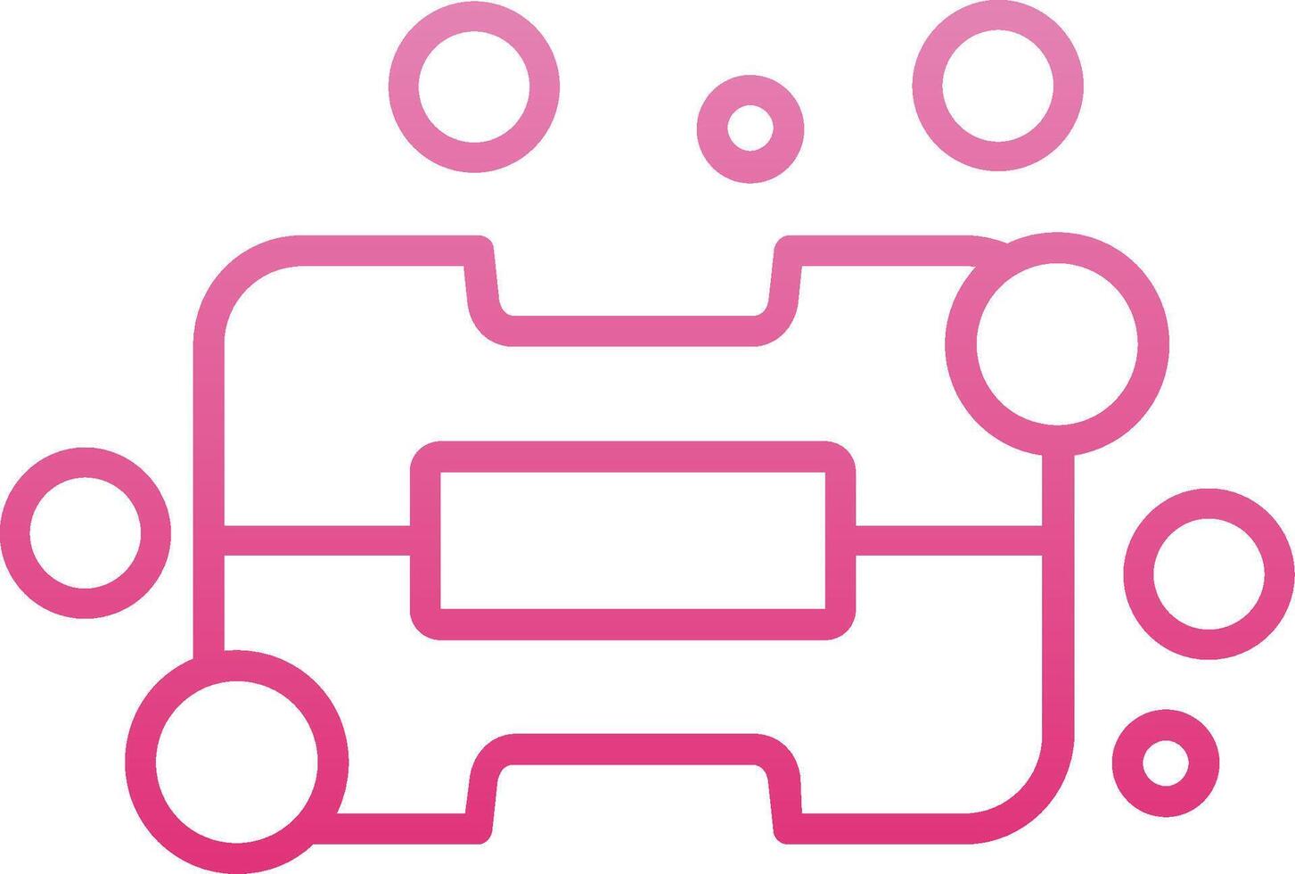 Soap Line Gradient Icon vector