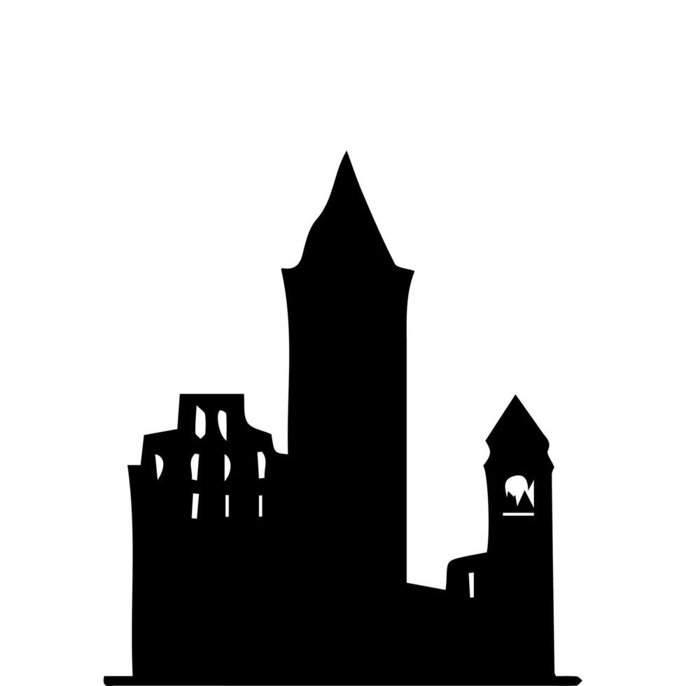 Office buildings. icon sky scraper vector