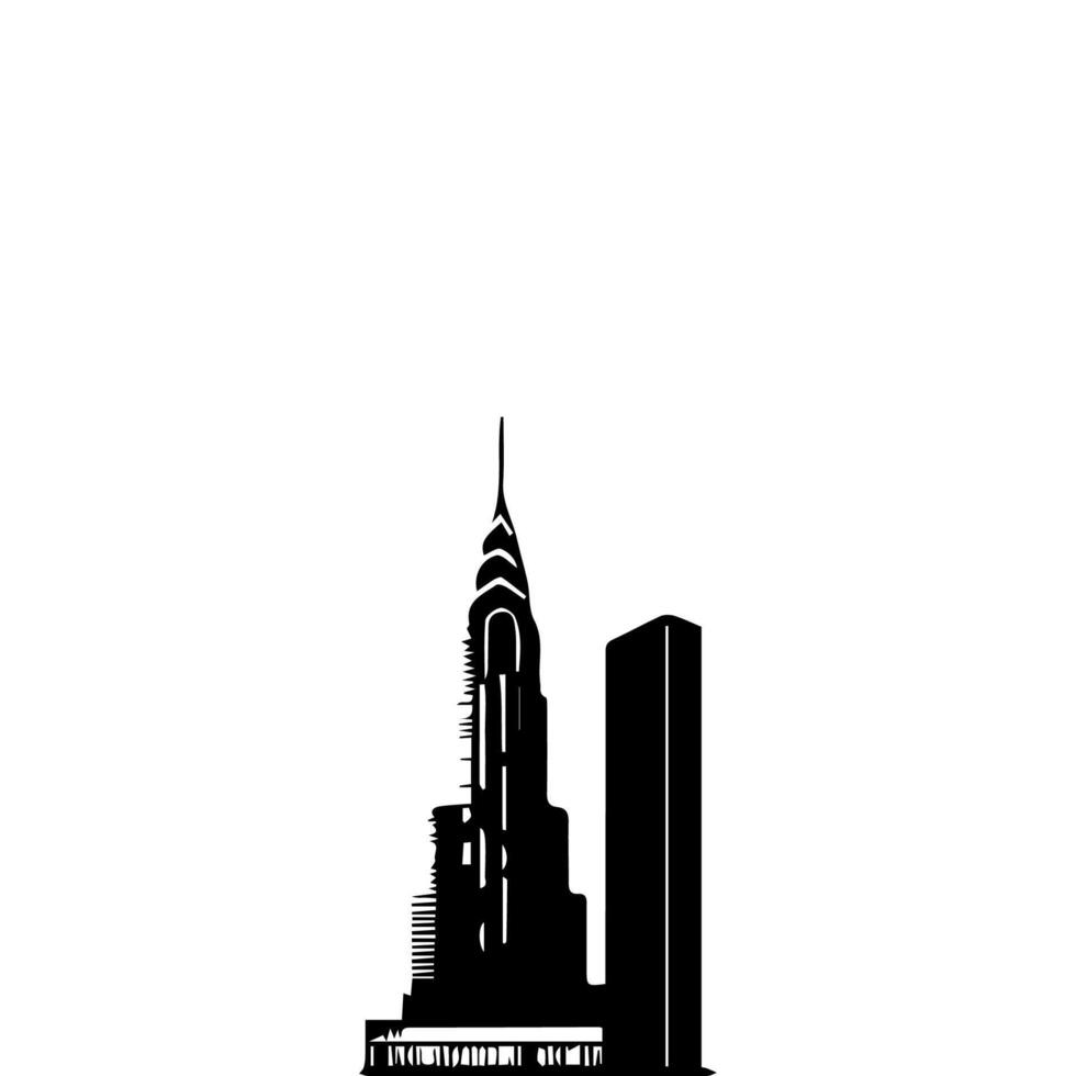 Office buildings. icon sky scraper vector