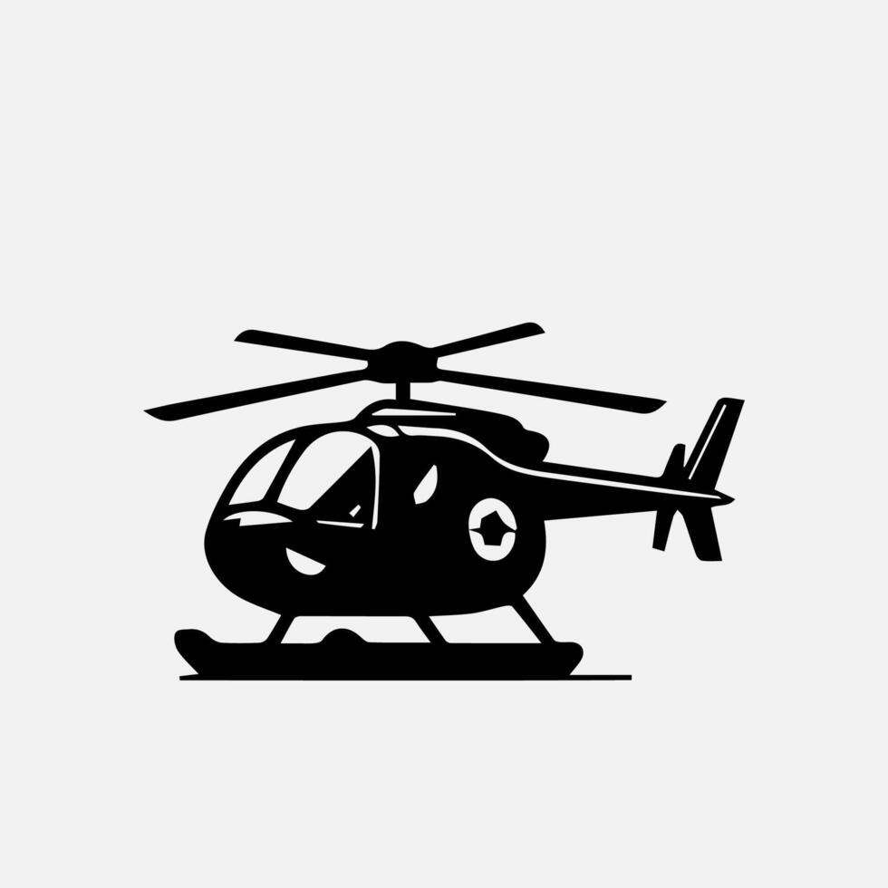 Helicopter icon design isolated on white background vector