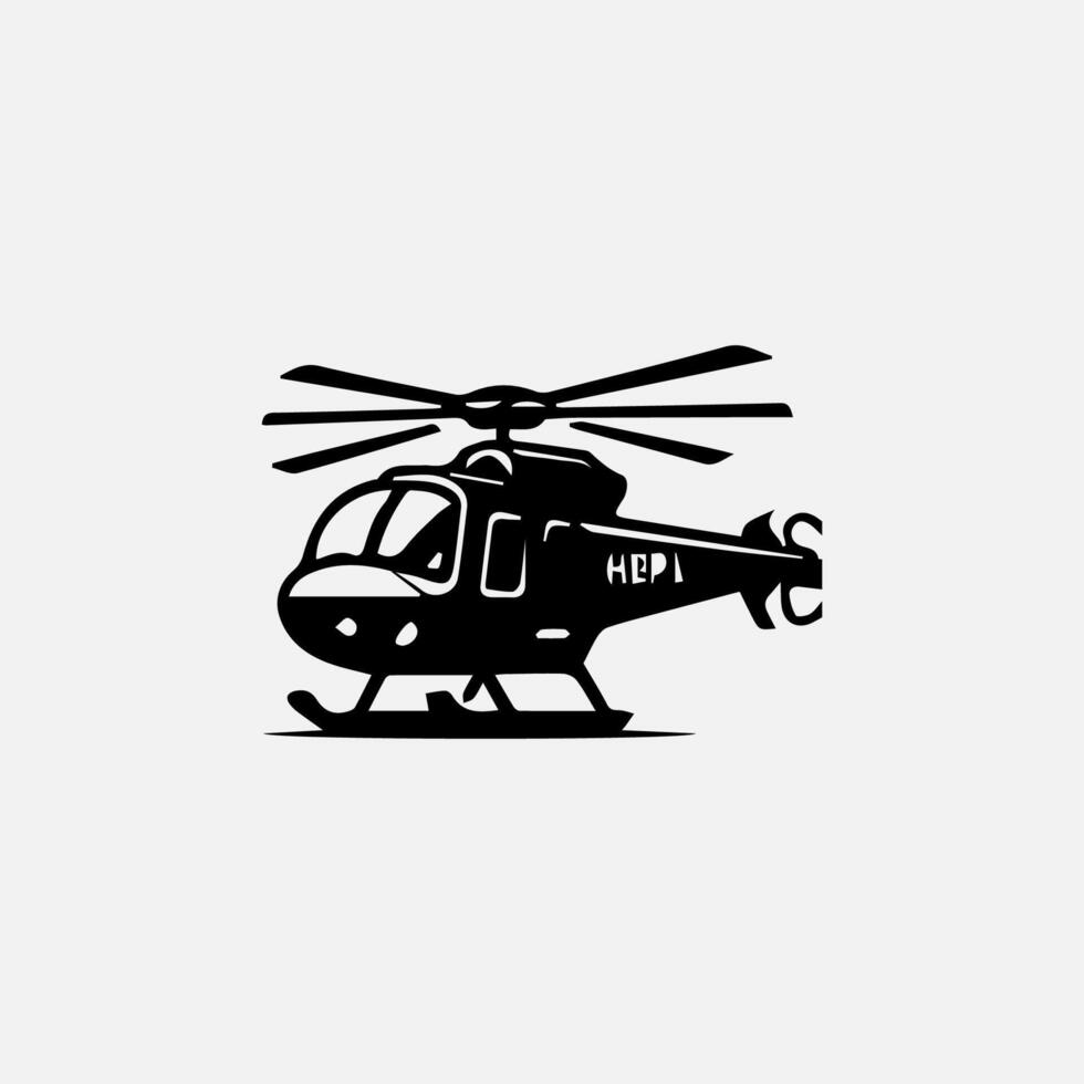 Helicopter icon design isolated on white background vector