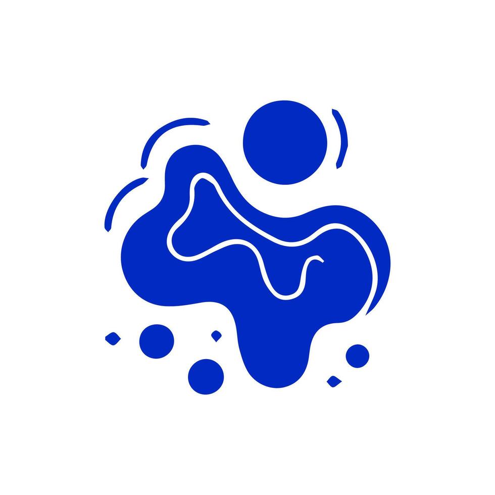 Liquid shapes, frames with uneven wavy edge set, collection. Water, fluid, paint, milk puddle, stain, rounded blot with splashes, drops, blobs, droplets. Design elements, backgrounds for tex vector