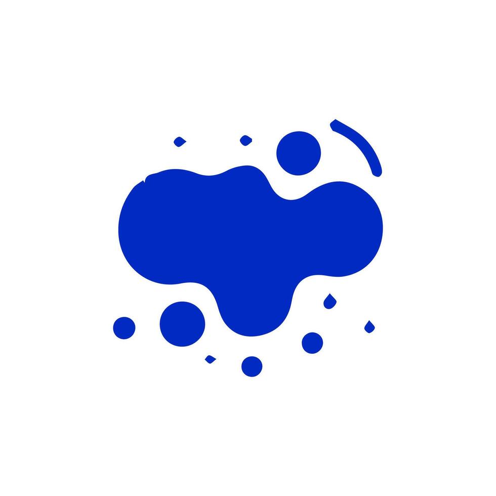 Liquid shapes, frames with uneven wavy edge set, collection. Water, fluid, paint, milk puddle, stain, rounded blot with splashes, drops, blobs, droplets. Design elements, backgrounds for tex vector