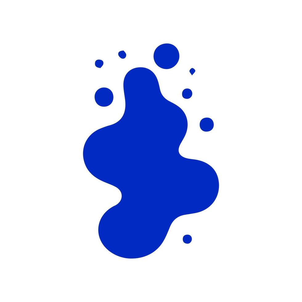 Liquid shapes, frames with uneven wavy edge set, collection. Water, fluid, paint, milk puddle, stain, rounded blot with splashes, drops, blobs, droplets. Design elements, backgrounds for text vector