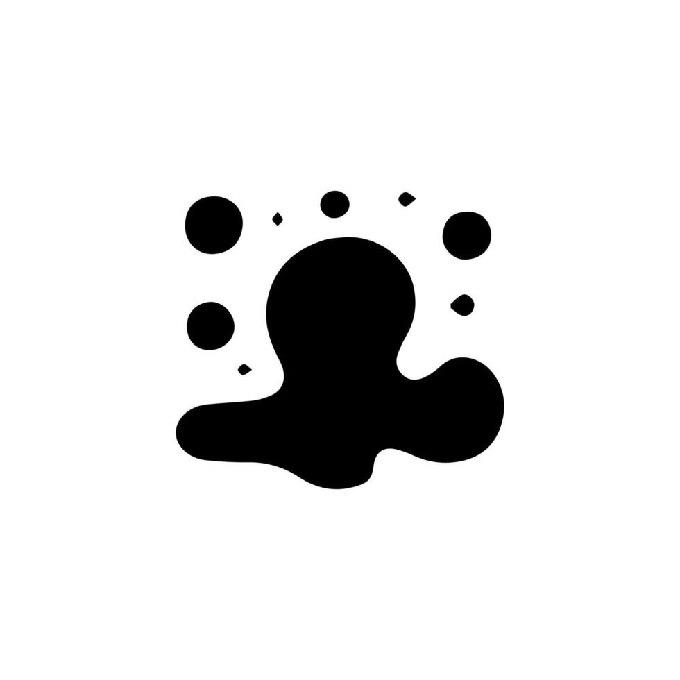 Liquid shapes, frames with uneven wavy edge set, collection. Water, fluid, paint, milk puddle, stain, rounded blot with splashes, drops, blobs, droplets. Design elements, backgrounds for text vector