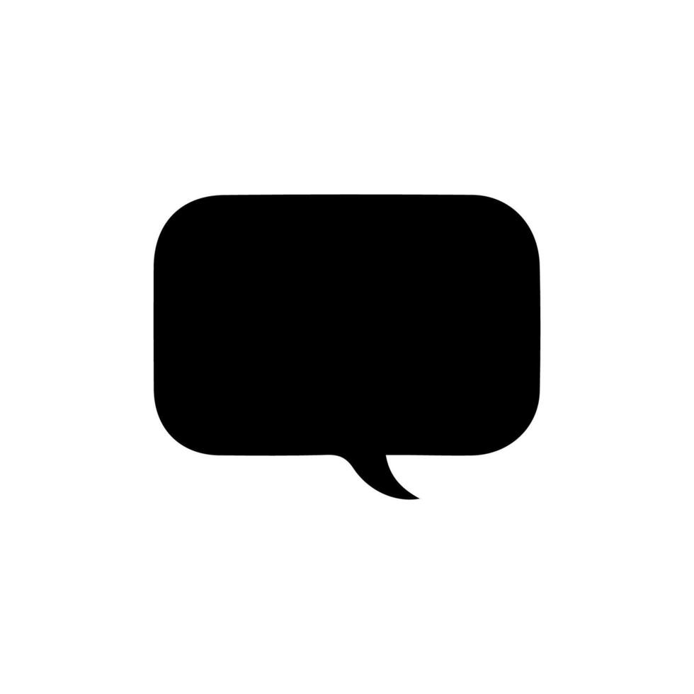 Talk bubble speech icon. Bubbles design elements, Dialogue balloon sticker silhouette vector