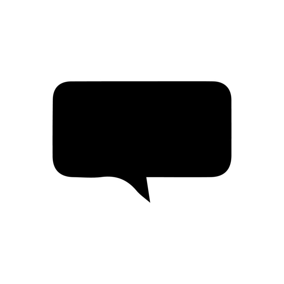 Talk bubble speech icon. Bubbles design elements, Dialogue balloon sticker silhouette vector