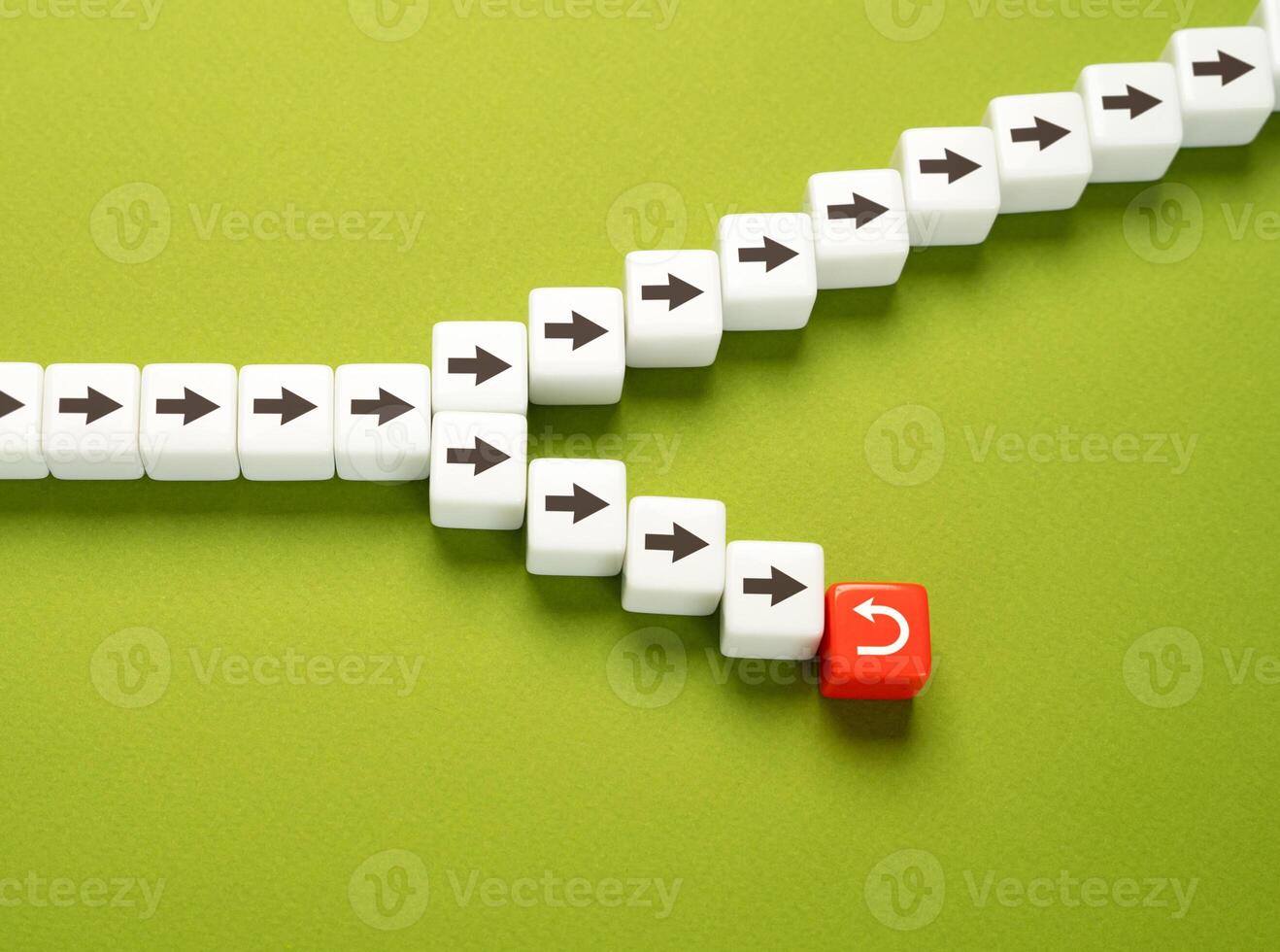 Return to the fork and take the second path. Stick to the plan. Go back to choosing paths. photo