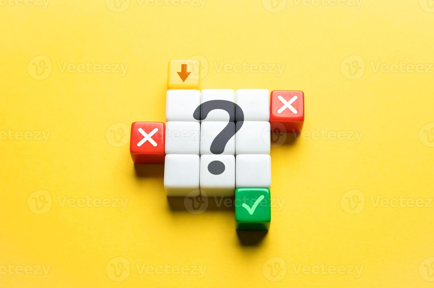 Find the right solution to the problem. Gain insights, adjust approach, move closer to the goal. Embracing mistakes. Don't give up and pass the test. Find a way out of the situation. photo