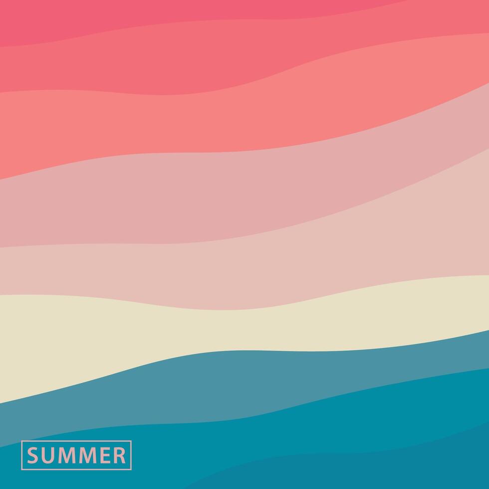 abstract summer background vector