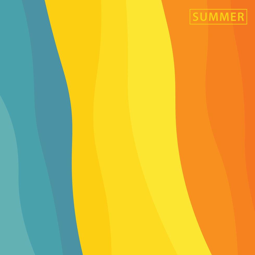 abstract summer background vector