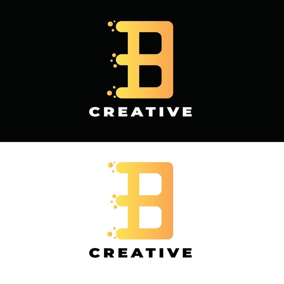 B logo Modern and Creative Design Concepts for Your Brand Identity vector
