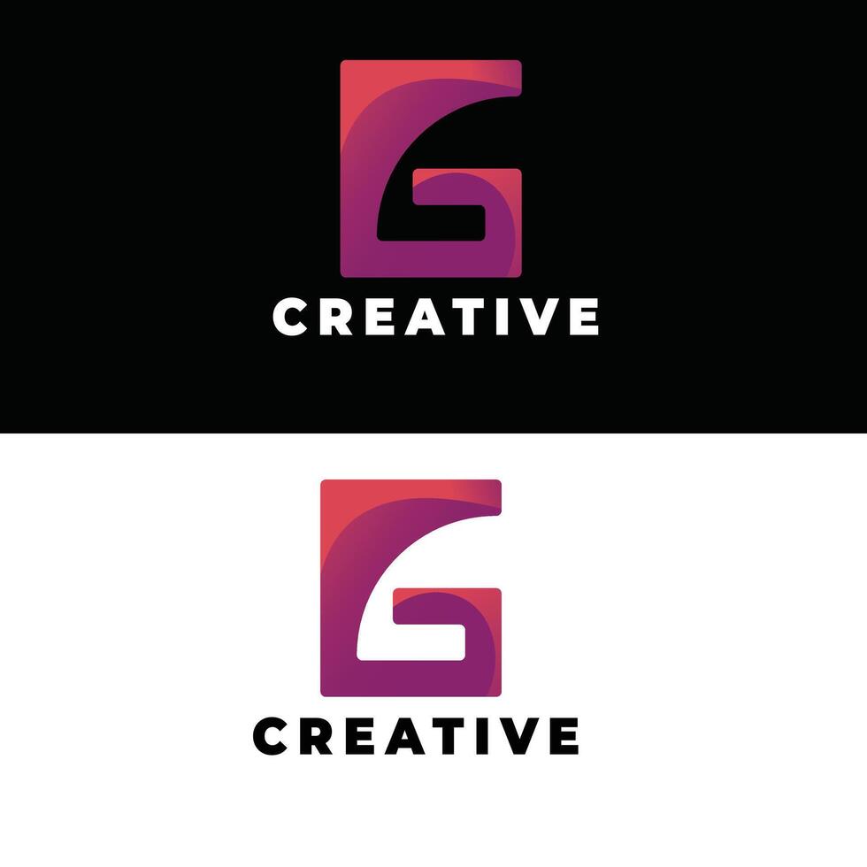 G logo Modern and Creative Design Concepts for Your Brand Identity vector
