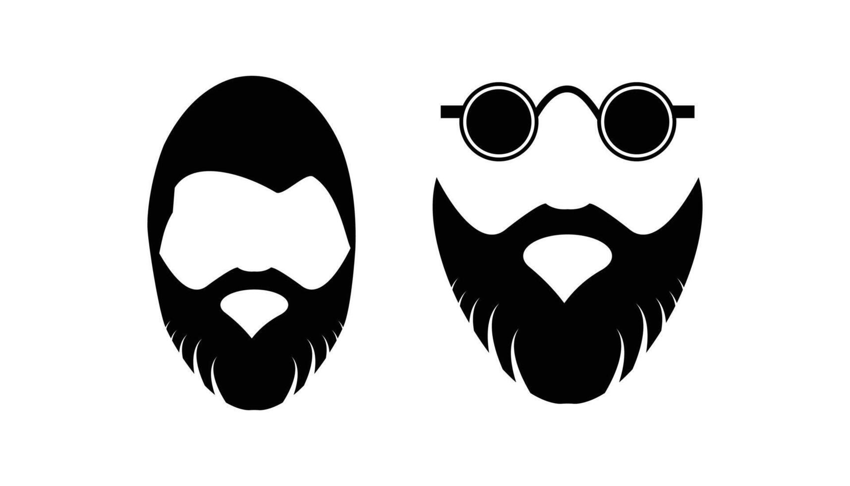 World Beard Day is observed every year on September. banner design template illustration background design. vector