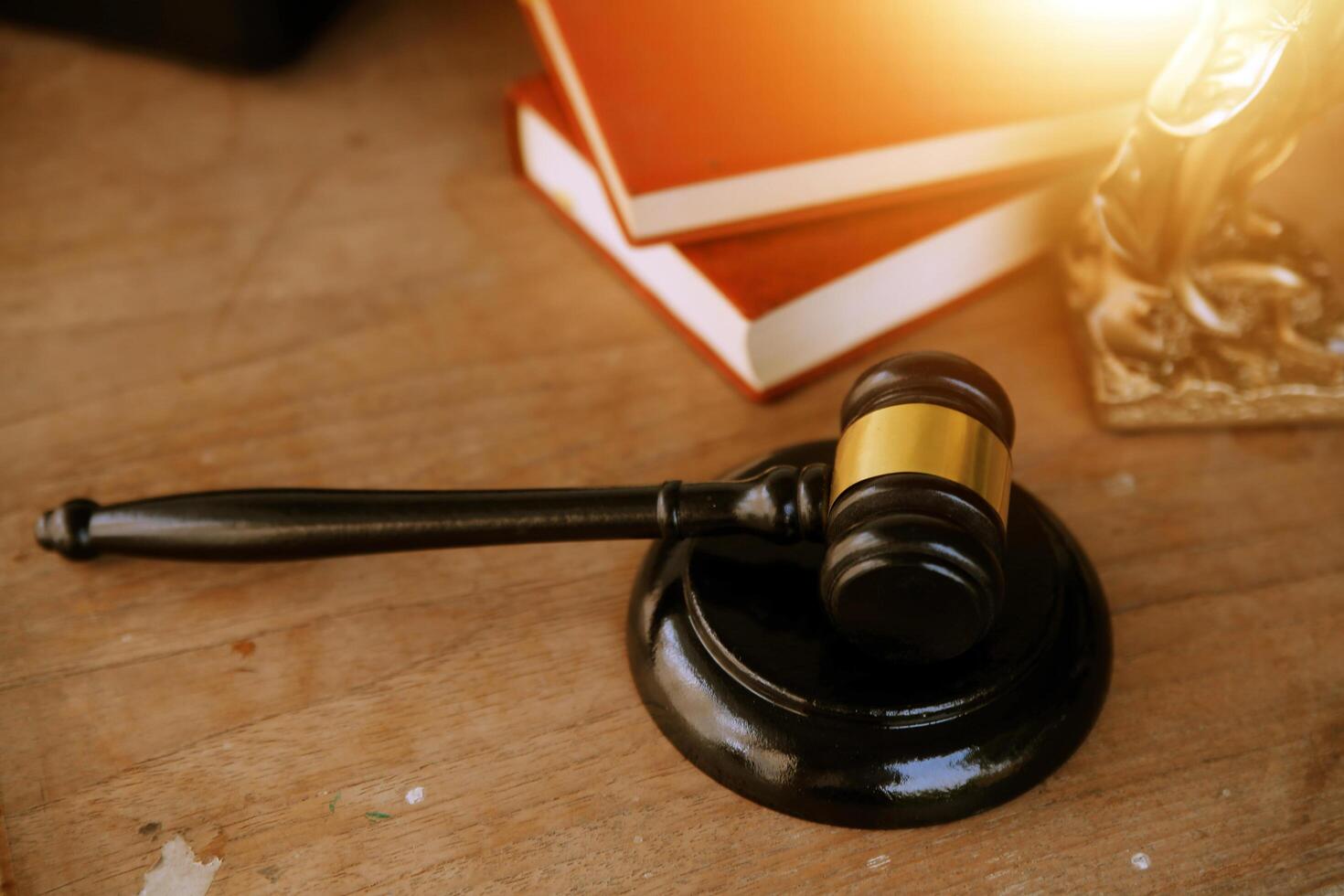 Lawyer, legal advisor, businessman brainstorming information on agreement details Business contracts in legal processing books for accuracy in contract documents. joint financial investment. photo