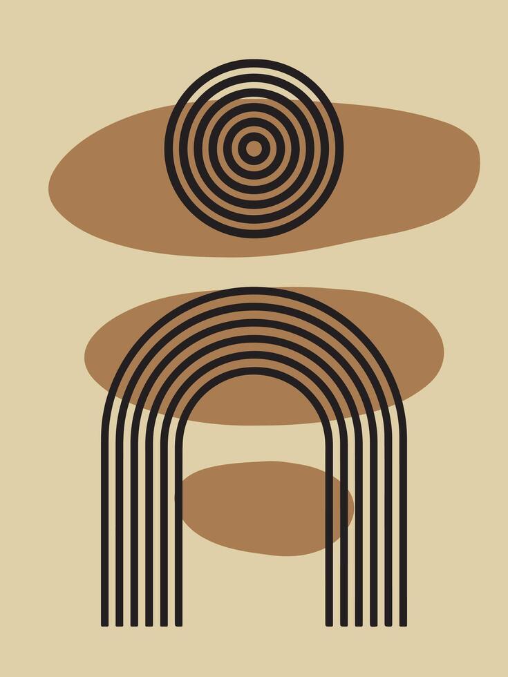 Abstract art for decoration and collection, printable and easy to edit vector