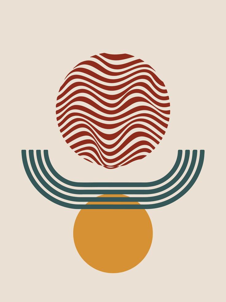 Abstract art for decoration and collection, printable and easy to edit vector