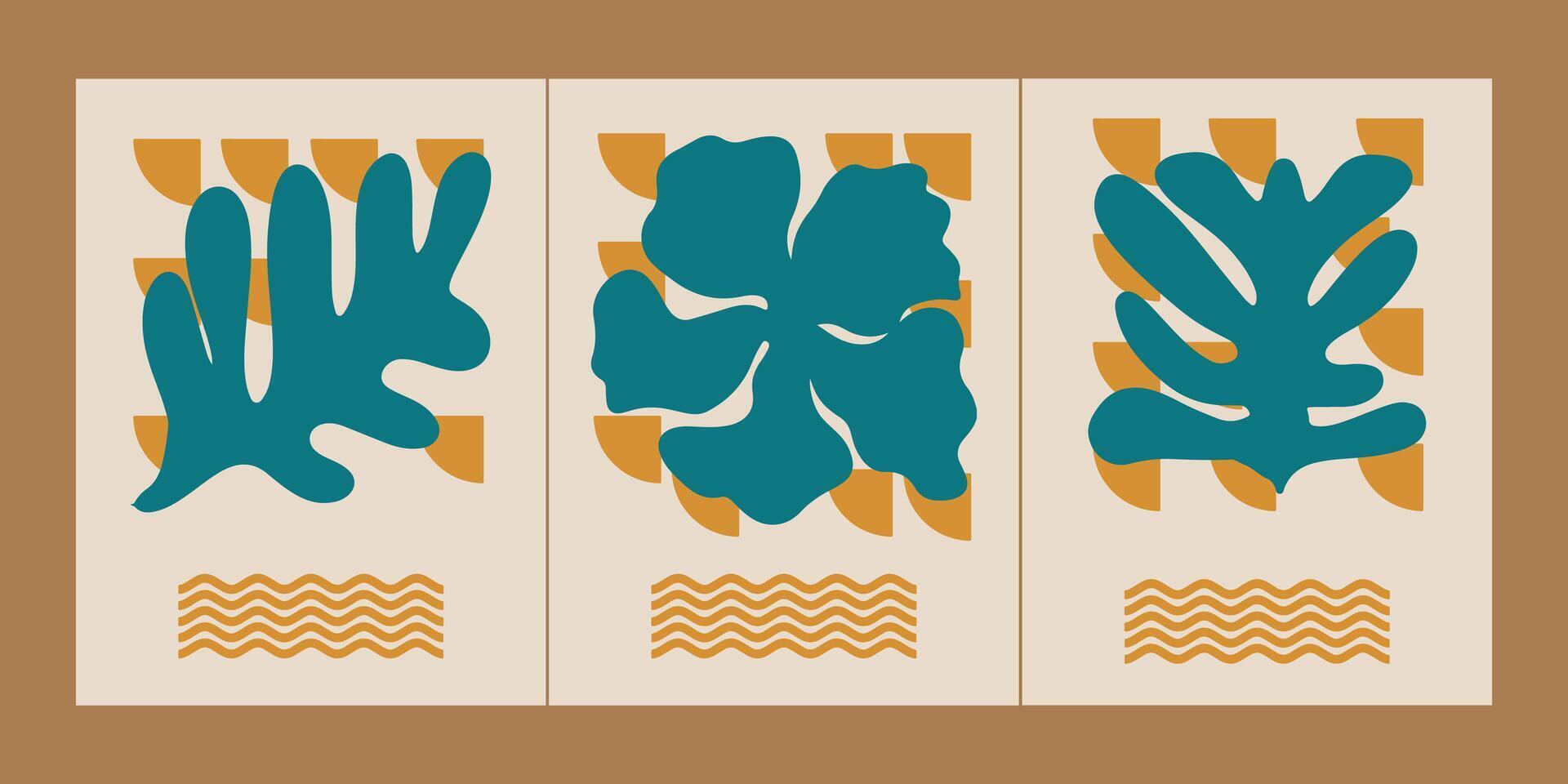 Abstract art for decoration and collection, printable and easy to edit vector