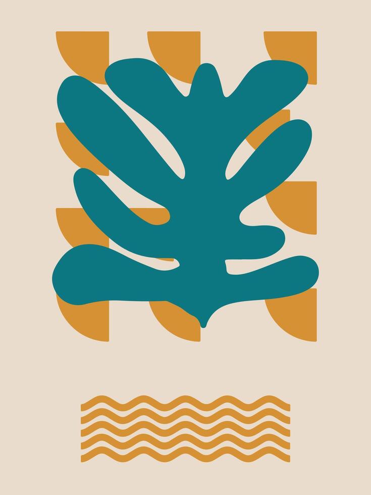 Abstract art for decoration and collection, printable and easy to edit vector