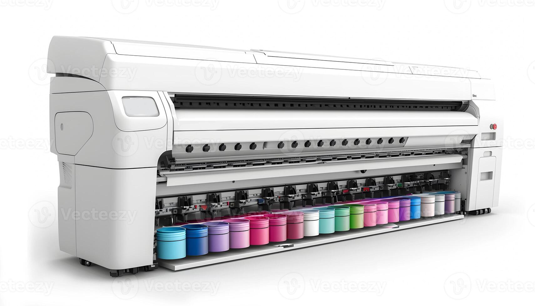 View of a Digital Electronics inkjet printer photo