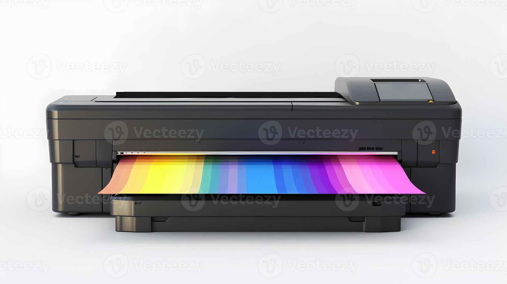 View of a Beautiful Electronic Black printer for printing photo