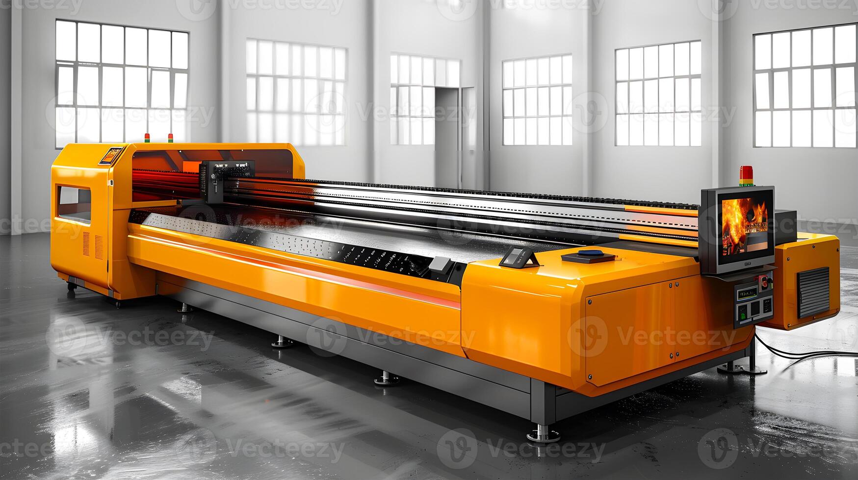 View of a UV Printing Machine photo