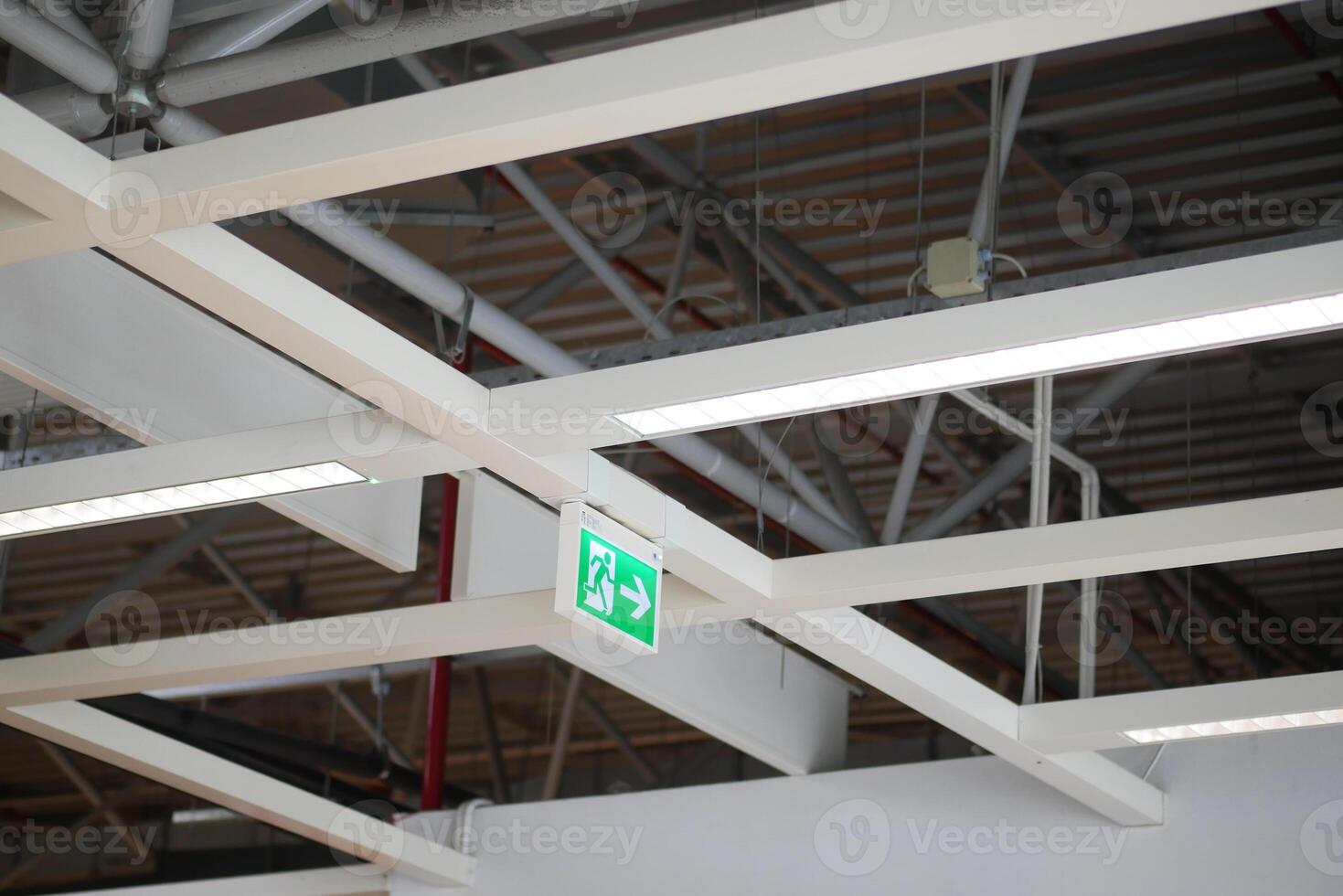 emergency exit door inside of a building photo