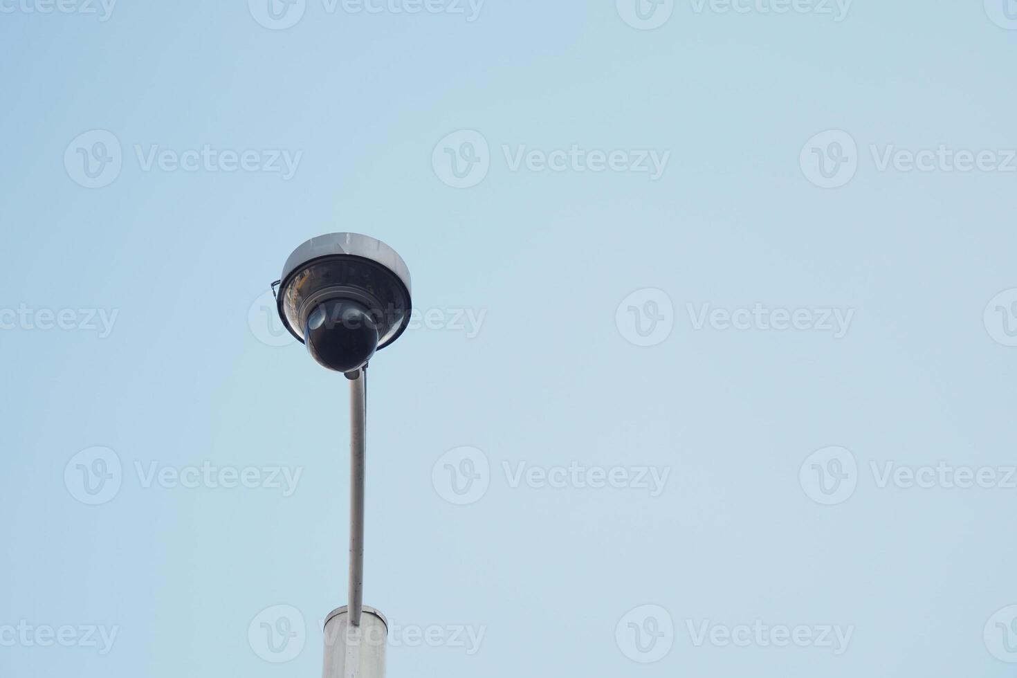 Close-up Of Security Camera On The Street. photo
