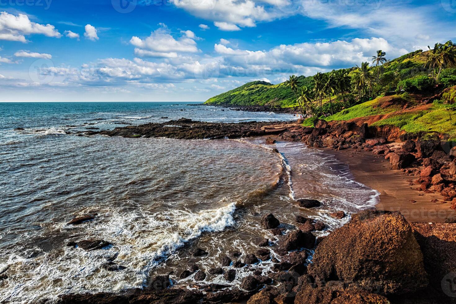 Anjuna Beach, Goa photo