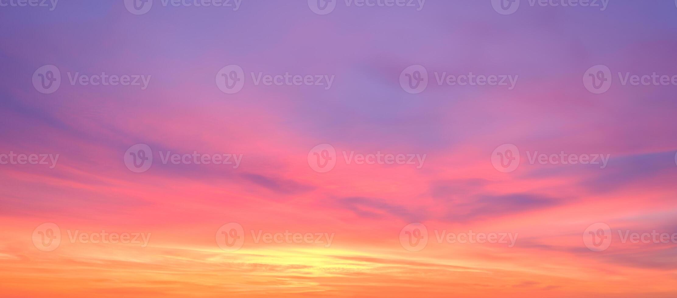 Sunset sky background photo