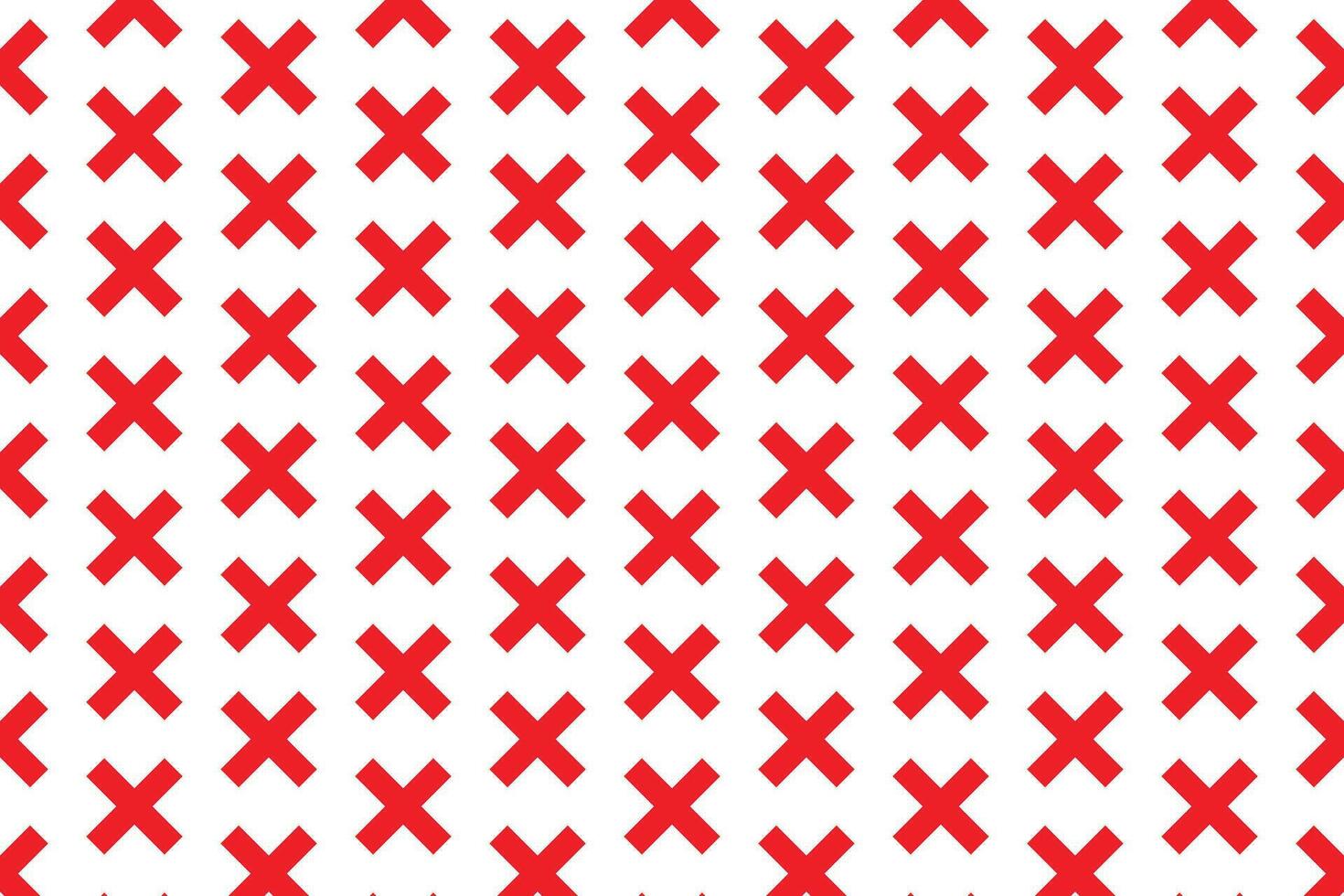 Wrong pattern . Crosses pattern . Cross background . Cross wallpaper . illustration vector