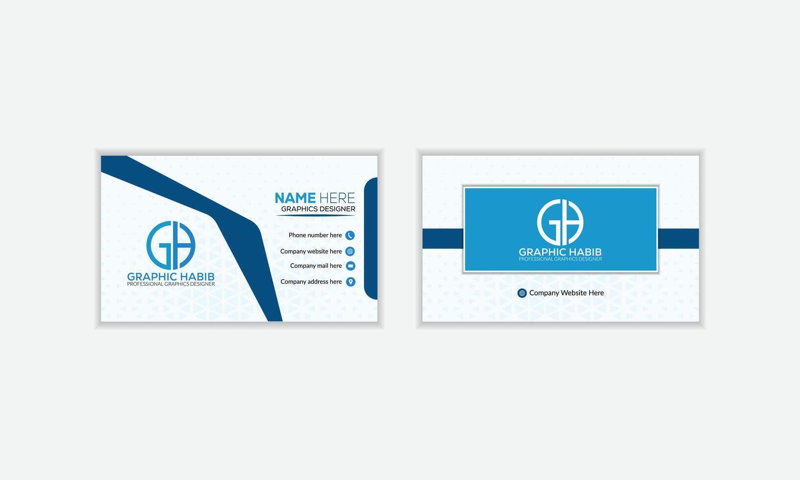 Creative Business Card and Templates. vector