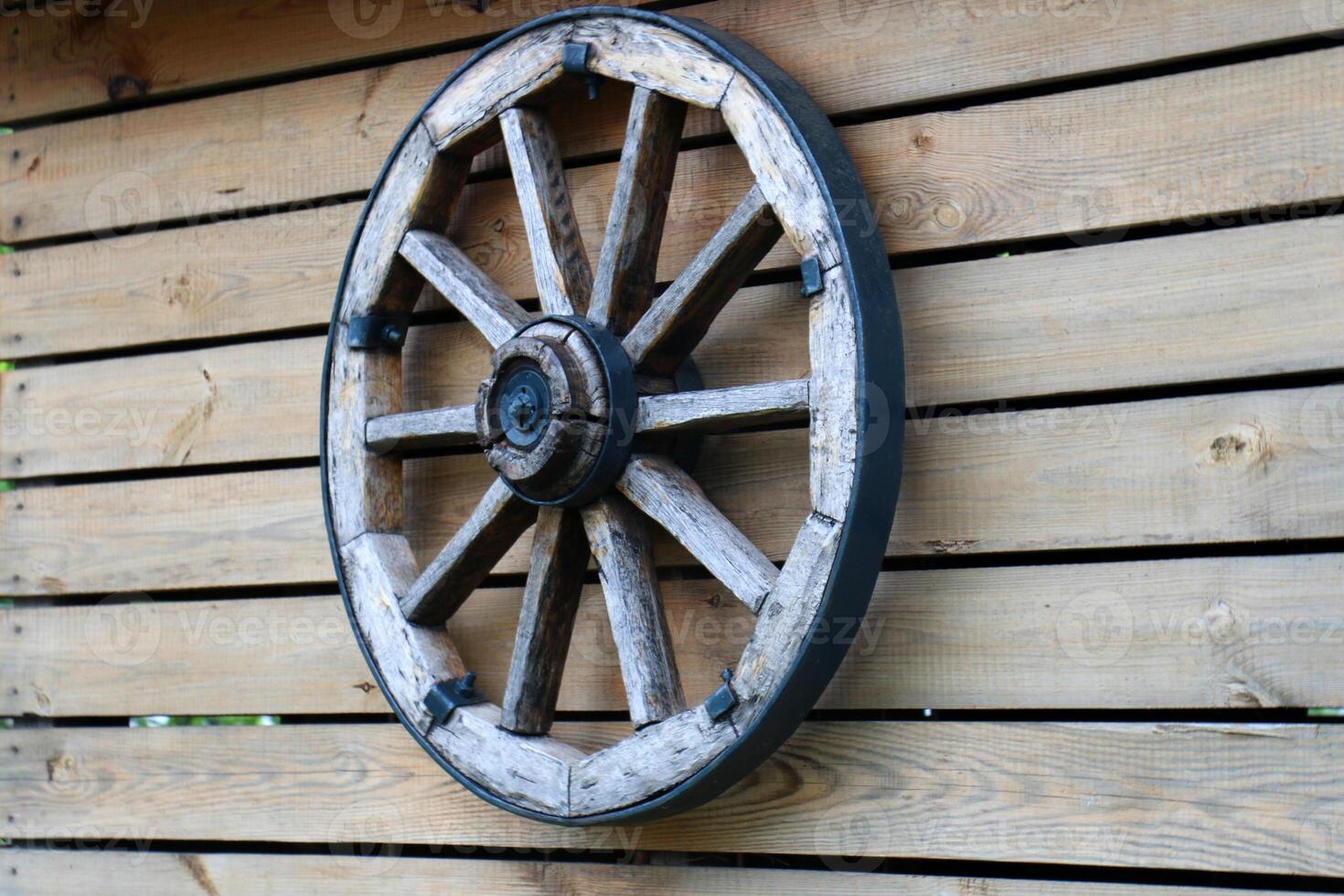 Trolley wheel for transporting heavy loads. photo