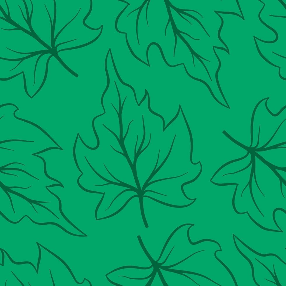 Tropical leaf background. Abstract leaves background pattern . maple leaf pattern background. abstract leaves seamless pattern background. vintage maple leaf pattern. vector