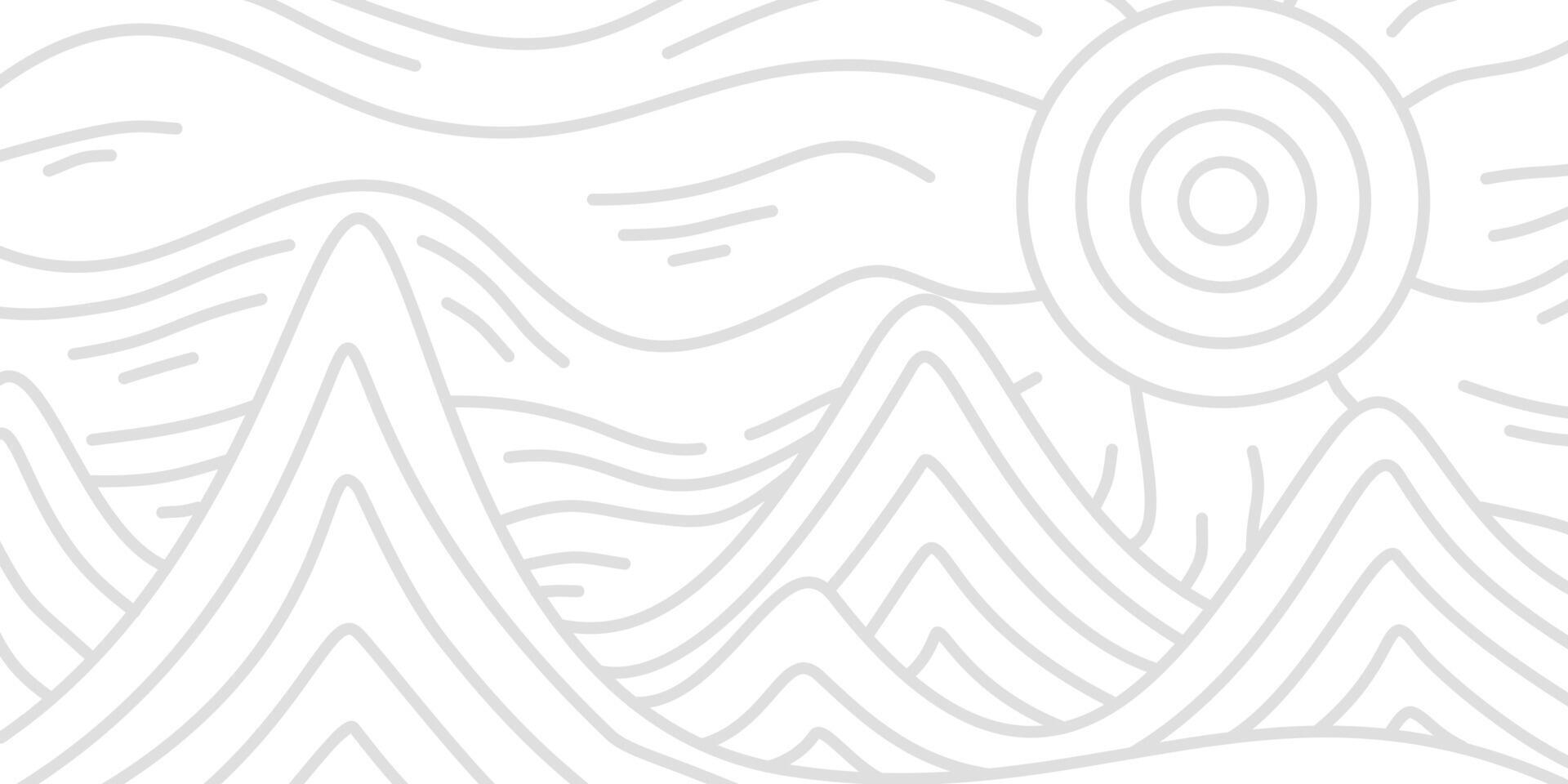 Abstract wavy background. Abstract Wavy Lines Background. wave outline background. White abstract waves. abstract line art wavy flowing dynamic. vector