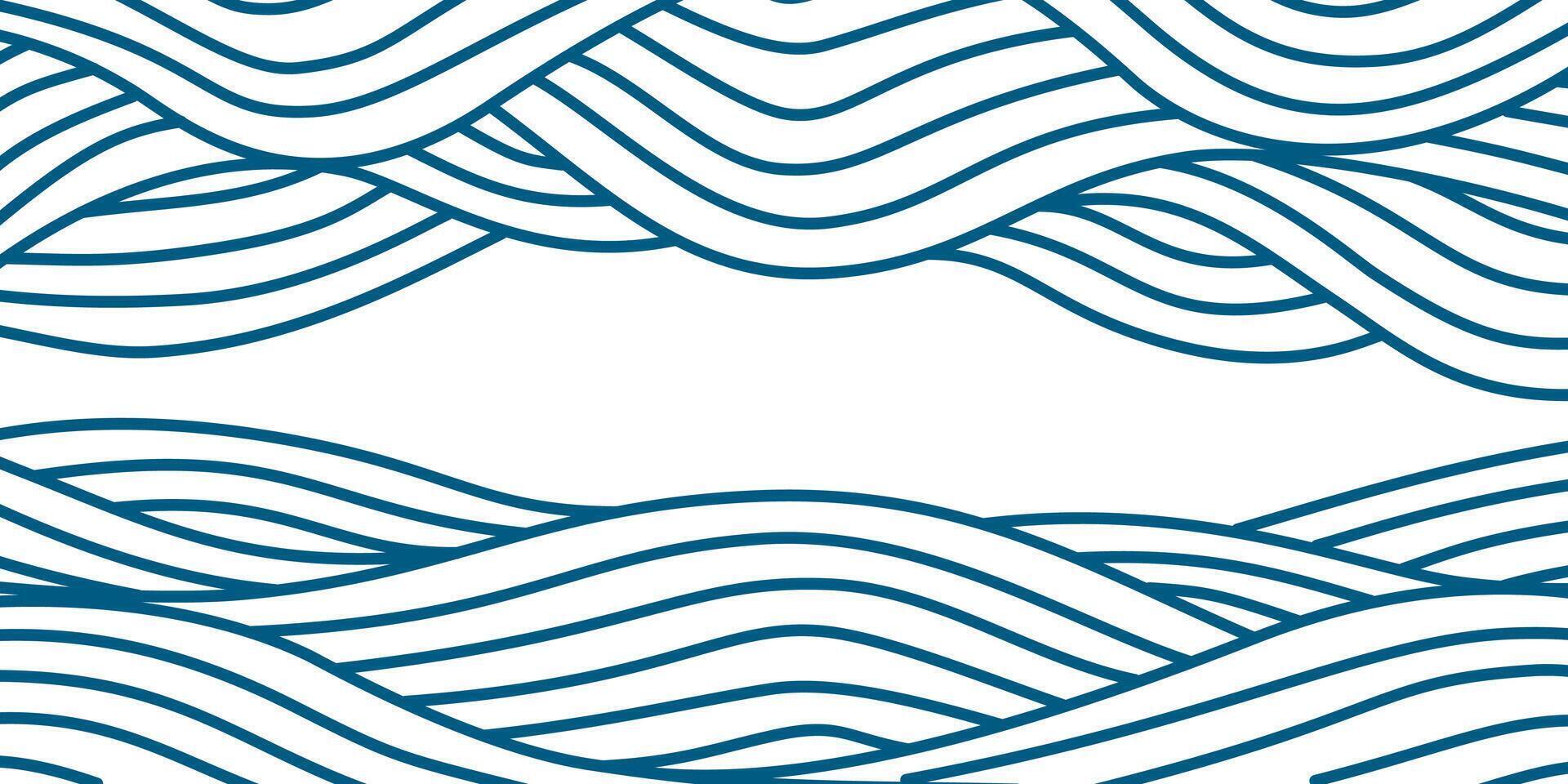 abstract Ocean Waves background. wave ocean background. abstract sea ripple, doodle wavy line background. sea and ocean ripple water background. vector