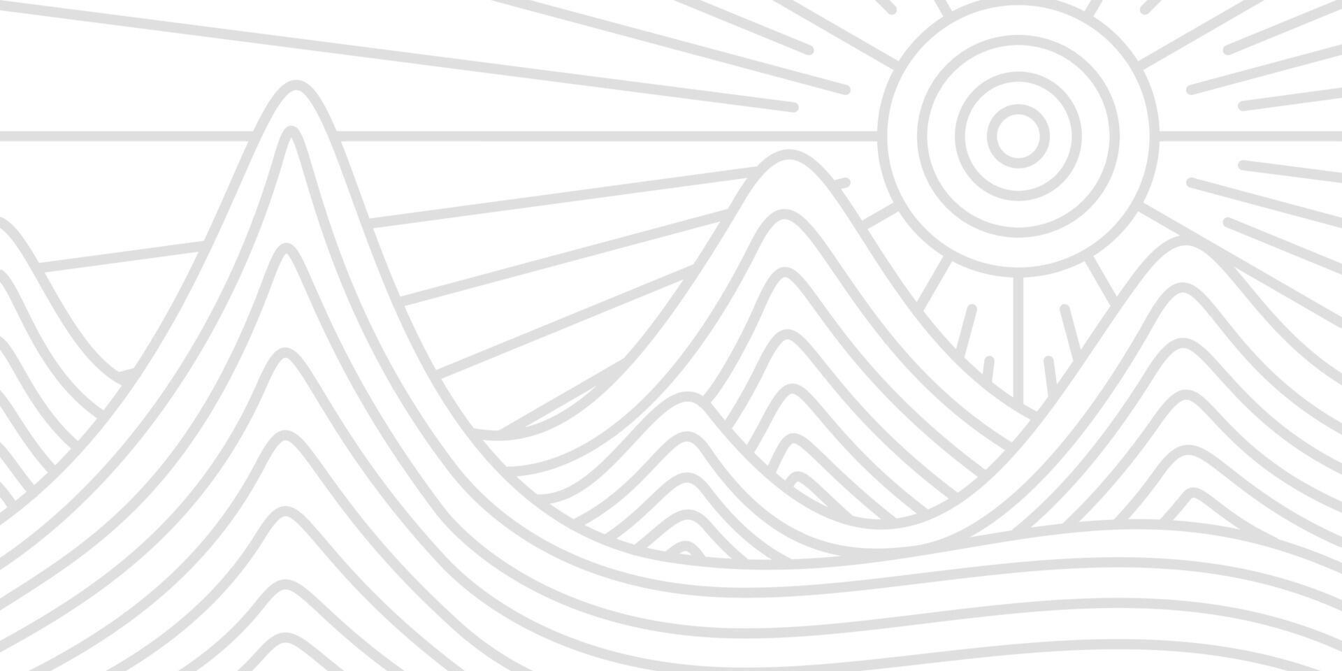 Abstract wavy background. Abstract Wavy Lines Background. wave outline background. White abstract waves. abstract line art wavy flowing dynamic. vector