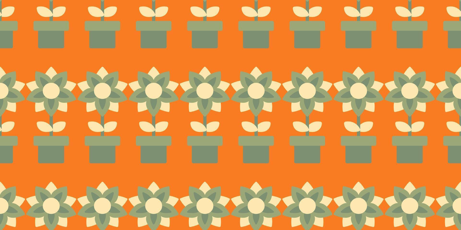 seamless floral pattern in color. This is a illustration of repeating flowers. Design for decorative, wallpaper, shirts, clothing, tablecloths, blankets, wrapping, textures, textiles vector